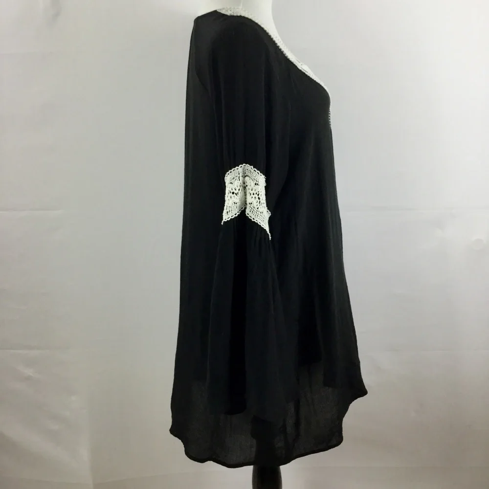 Umgee Bohemian Tunic Peasant Top Blouse Size 1XL - Picture 9 of 13